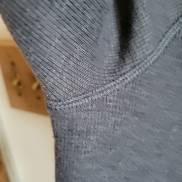 EDDIE Bauer Thermal Cowl Neck Long Dleeve Shirt Gray Medium - Picture 4 of 8